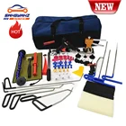 Набор для беспокрасочного удаления вмятин с 34 шт. клеевых вытяжных кранов ремонт вмятин во всех деталях автомобиля молоток для удаления вмятин для транспортного средства