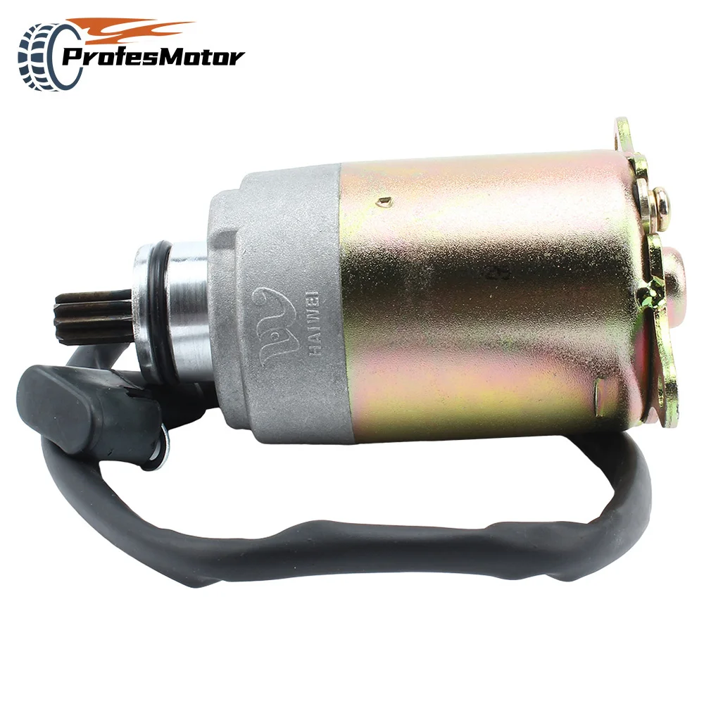 

GY6 Motorcycle Starter High Performance Alloy Electric Starting Motor For GY6 125cc-200cc Engine ATV Bike Buggy Moped Scooter