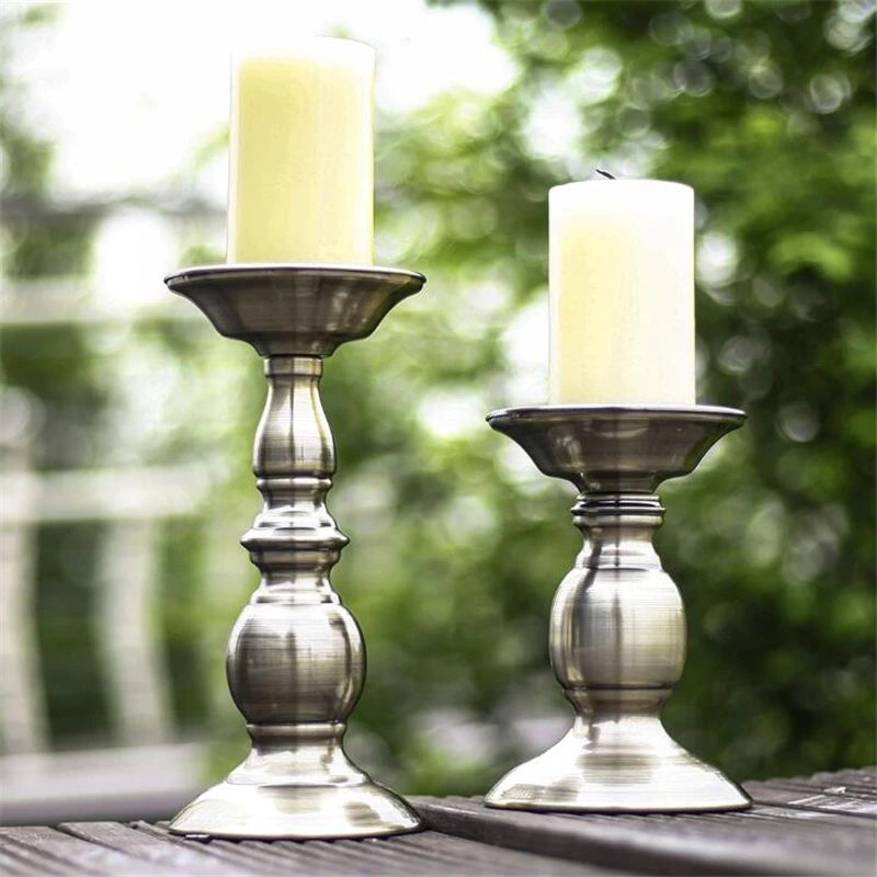 Модные Винтажные подсвечники Цветочная ваза центральный столик стойка для
