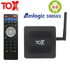 ТВ-приставка TOX1 на Android, Amlogic S905X3, 4 + 32 ГБ, 2021 ГГц, Wi-Fi, Bluetooth