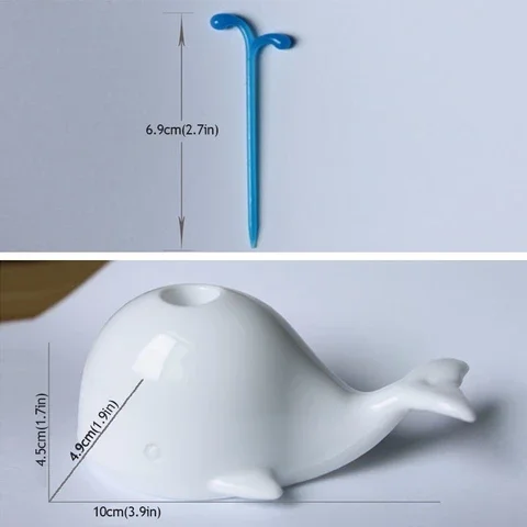 

Creative Lovely Whale Water Spray Fruit Fork