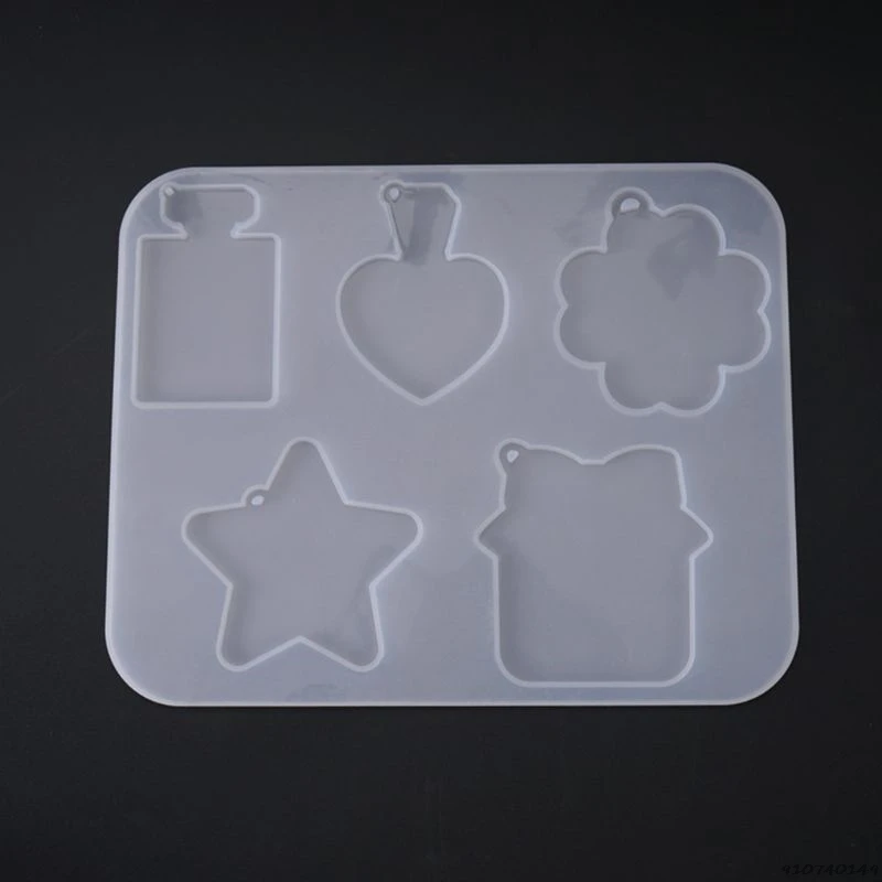 

DIY Crystal Epoxy Mould UV Resin Clay Bottle Star Clouds Shape Silicone Mold wholesales