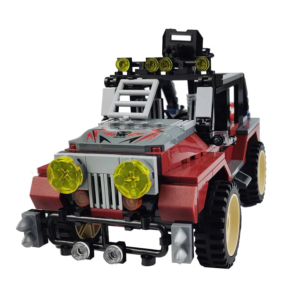 Обучающий строительный блок для армирования силы карауна Джип 307 шт. Обучающие