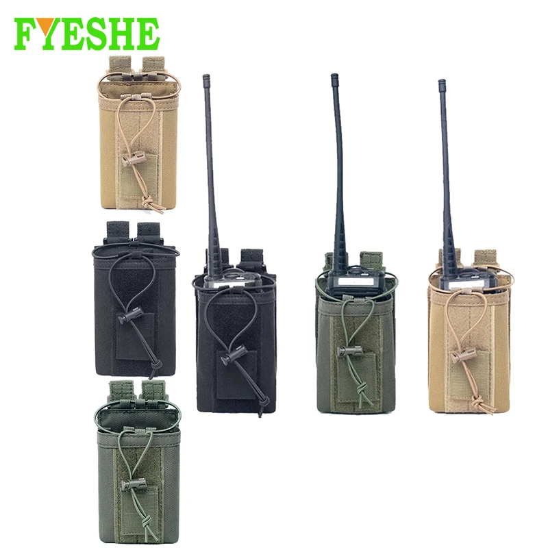 Тактическая Сумка для радиоприемника поясная сумка держатель рации Военный