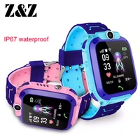 ip67 waterproof smart accurate tracker location sos call remote monitor camera sim phone watch wristwatch for kids student