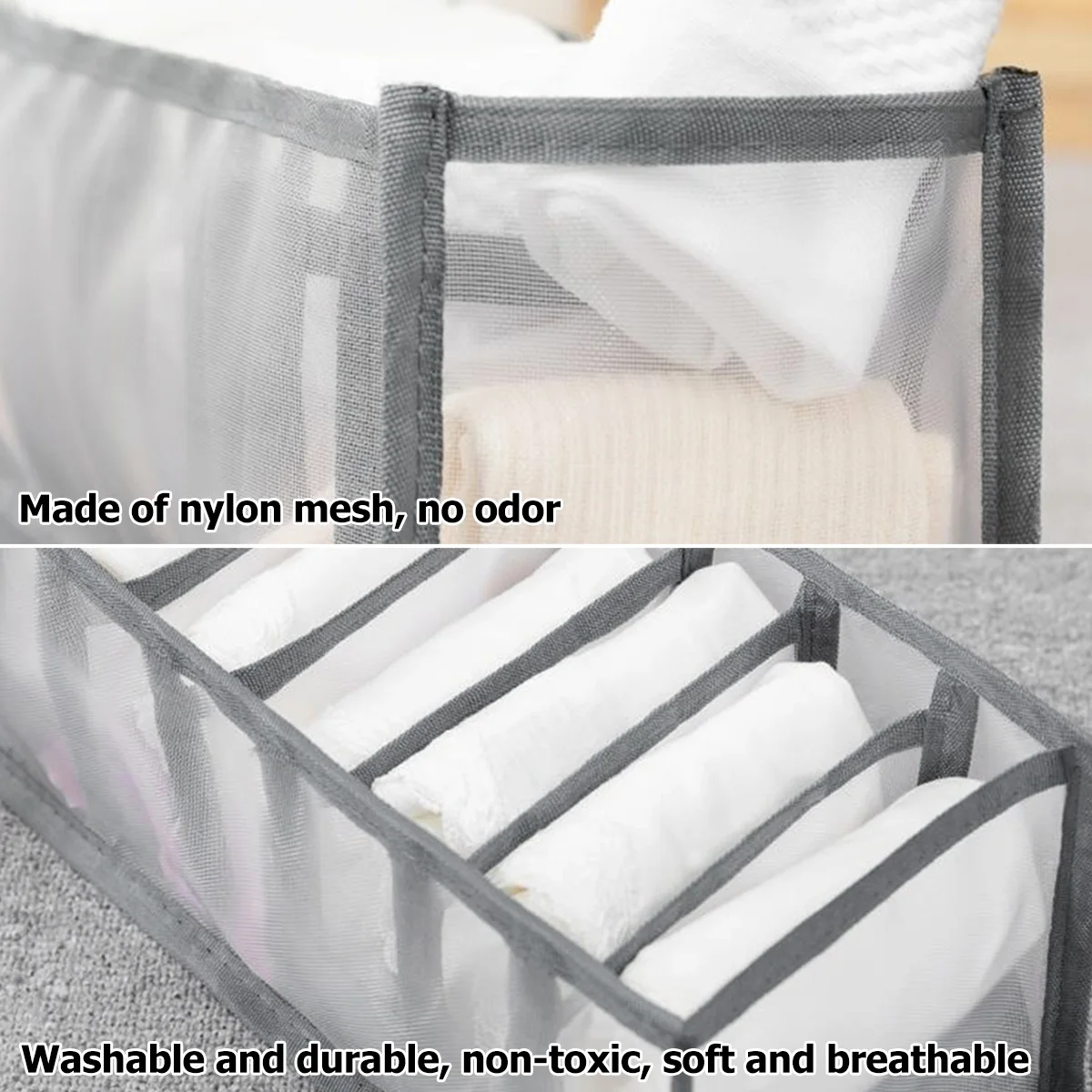 3 шт. коробки для хранения раздельных носков шорт бюстгальтеров | Дом и сад