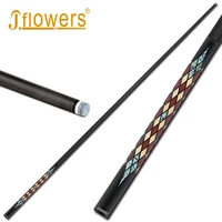 genuine jflowers jsk 501f snooker cue billiard cue 10 10 2mm tip black carbon fiber technology professional billiard 2019
