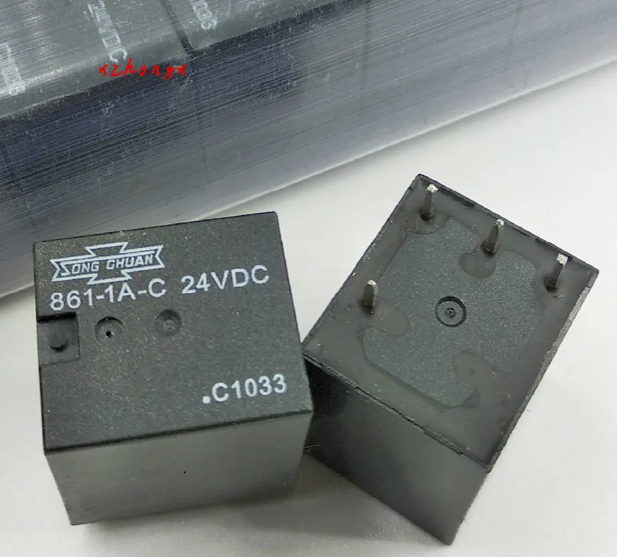 861 1A C 24vdc 15a 4 pin набор нормально открывающихся автомобильных реле высокой