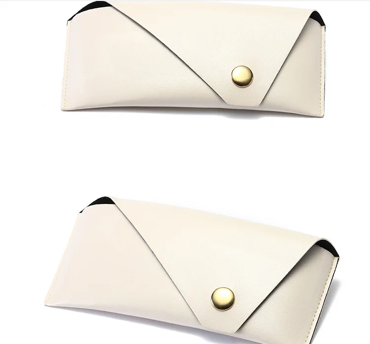 Складной футляр для очков коробка из искусственной кожи хранения