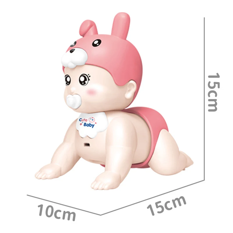 

Electric Baby Crawling Doll Toys Touch Sensing Reborn Doll USB Charging Crawling Toy Baby Toys Dolls For Girls 0-1 Years Old