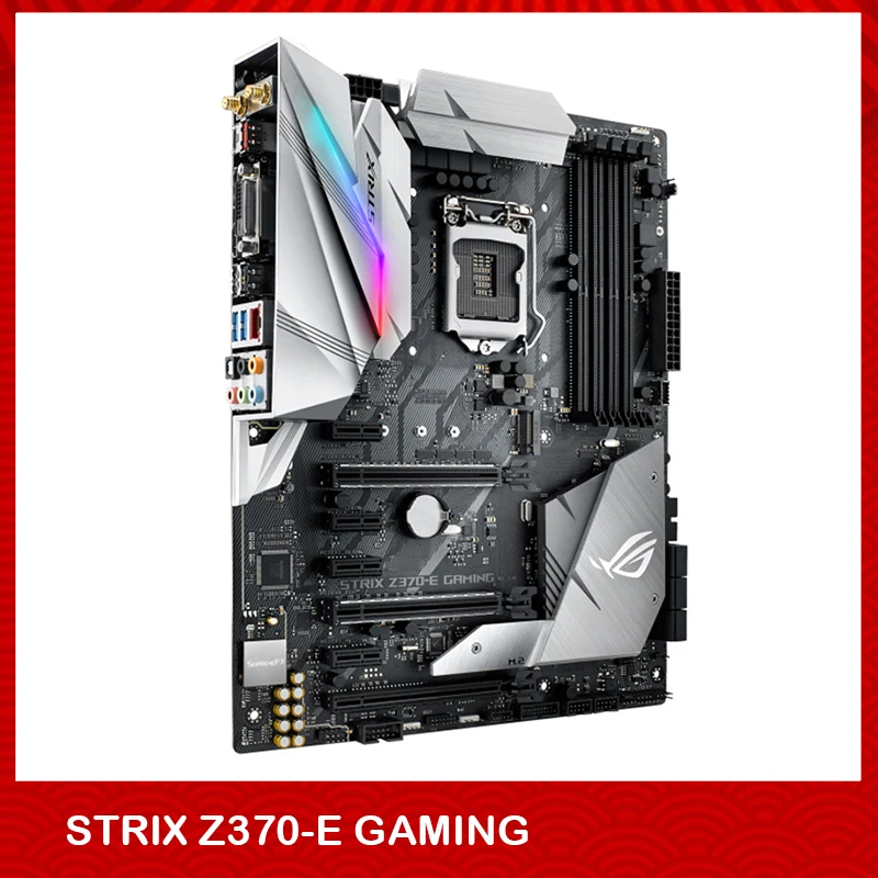 

Оригинальная настольная материнская плата для ASUS STRIX Z370-E GAMING LGA1151 DDR4 USB3.1 M.2, полностью протестирована, хорошее качество