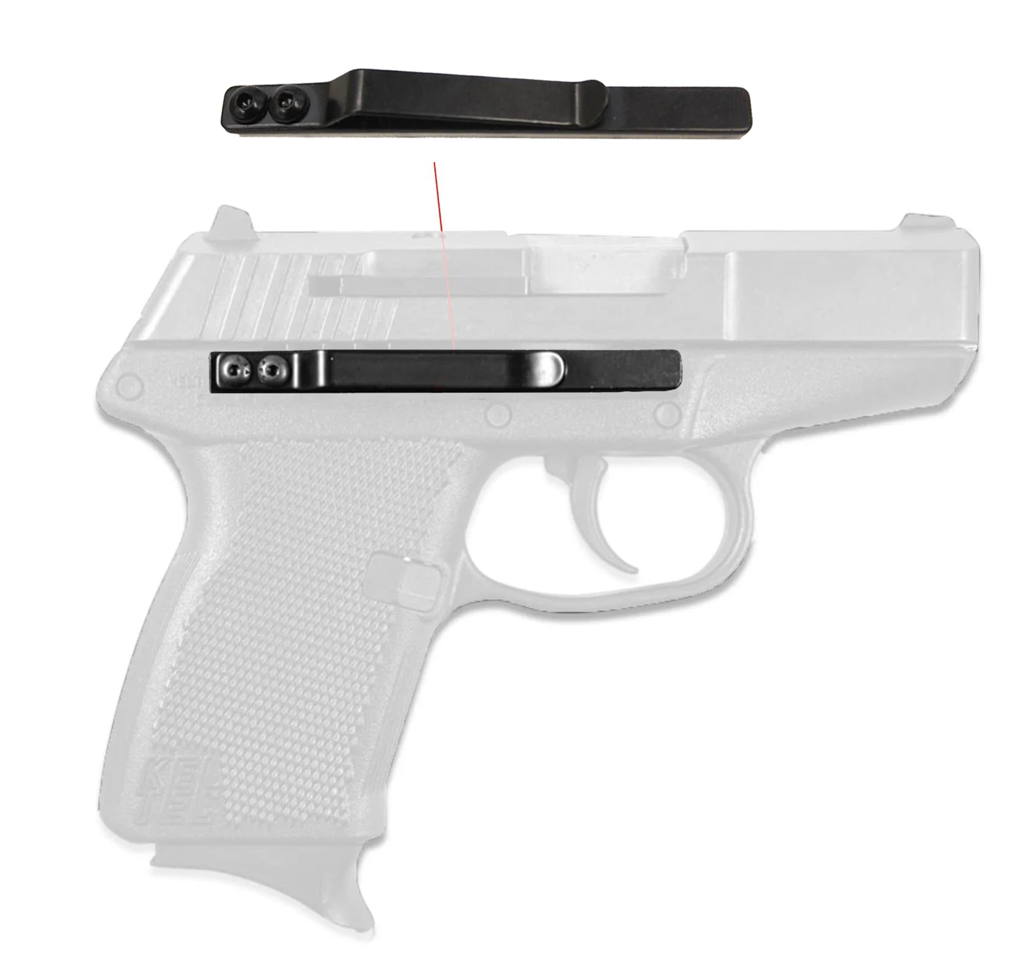 

Tactical Concealed Carry Gun Clip Low Profile Slim Easy Install IWB Pistol Handgun Clip Holster Belt Clip Universal For All Guns