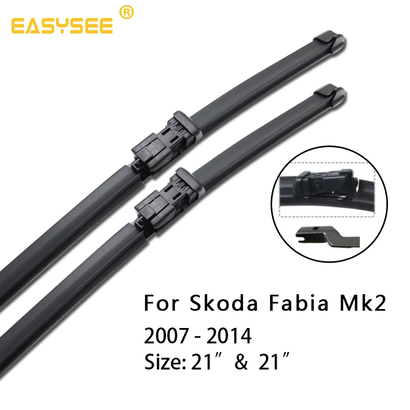 Щетки стеклоочистителя для лобового стекла автомобиля Skoda Fabia Mk1 Mk2 Mk3 подходят