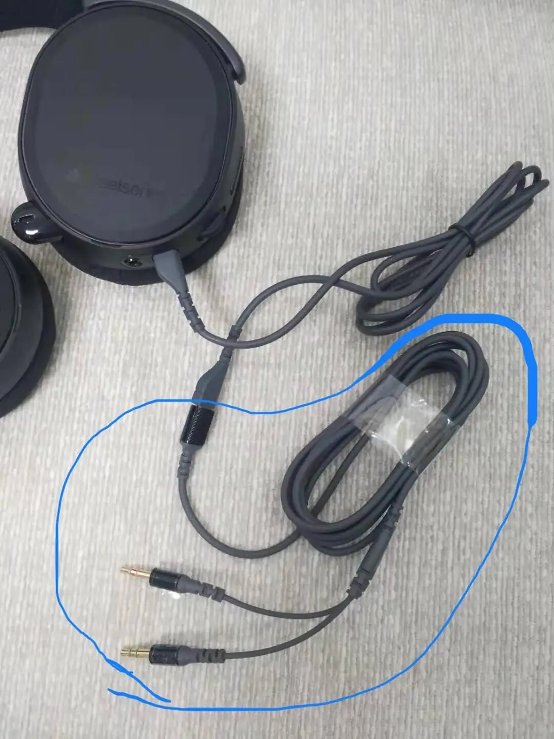 Кабель для наушников SteelSeries Arctis 3 5 7 Pro |