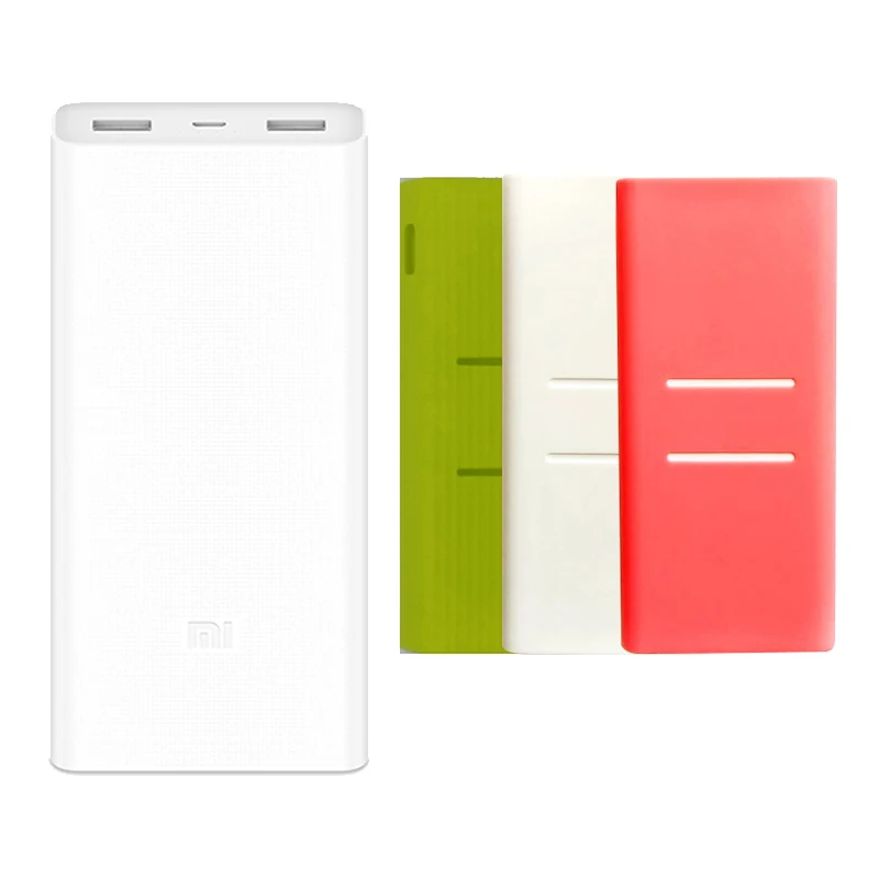 2C Add gwp Case Xiao mi power Bank 20000 мАч PLM06ZM два порта usb Быстрая зарядка QC 3,0 20000 мАч mi power bank Внешняя батарея Портативная зарядка - Цвет: 2C Add gwp Case