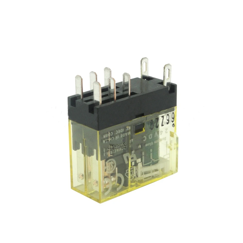 2PCS/lot 100%New Relay RJ2S-C-D24 24VDC RJ2S C D24 24VDC 8A 8PIN 24VDC