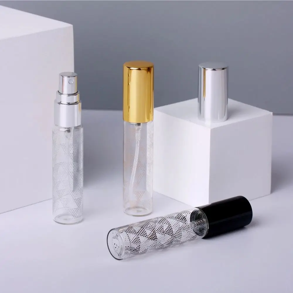 10ML Clear Thin Glass Perfume Bottle Spray Atomizer Empty Sample Vials Refillable Mini Flacon | Bottles