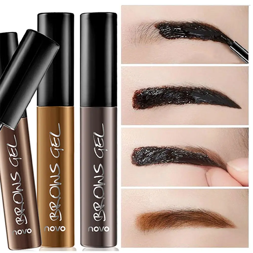 

New Semi-Permanent Tear-Browed Eyebrow Glue Eyebrow Type Not Blooming Dyeing Eyebrow Gel Recommend