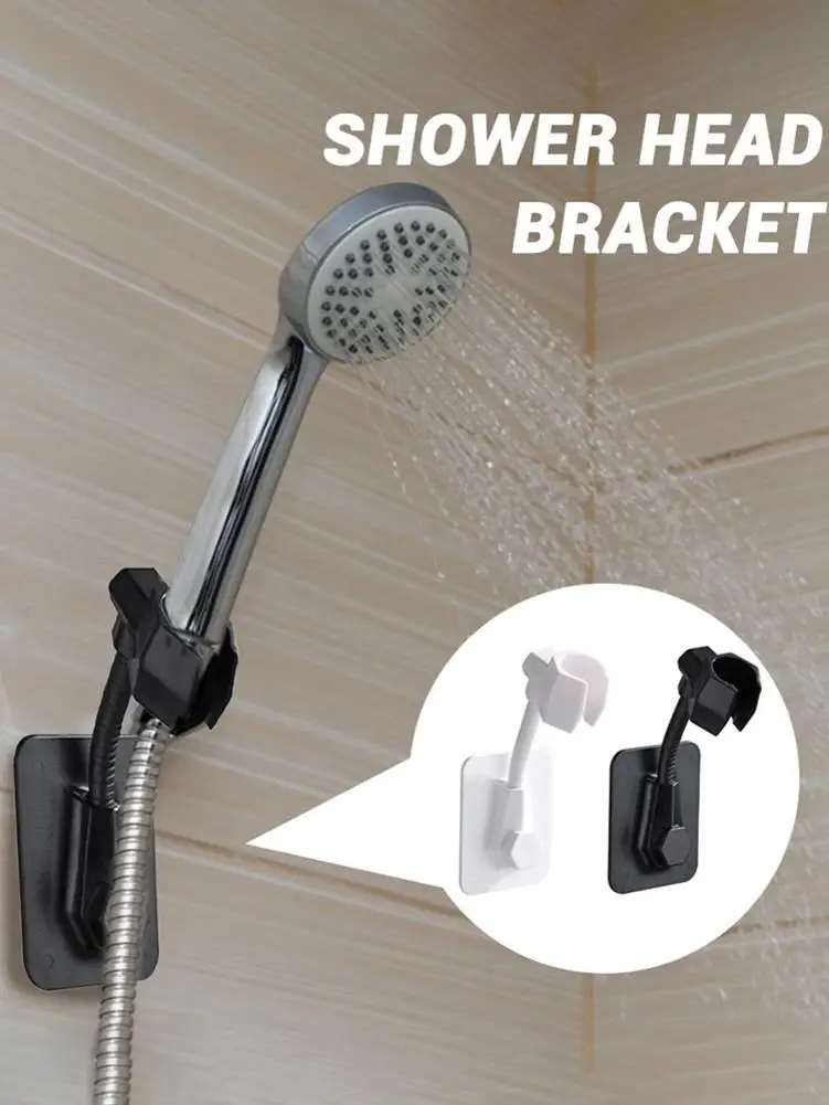 

Регулируемый держатель для душевой головки, самоклеящаяся душевая спринклерная подставка, настенная душевая головка для ванной комнаты, а...