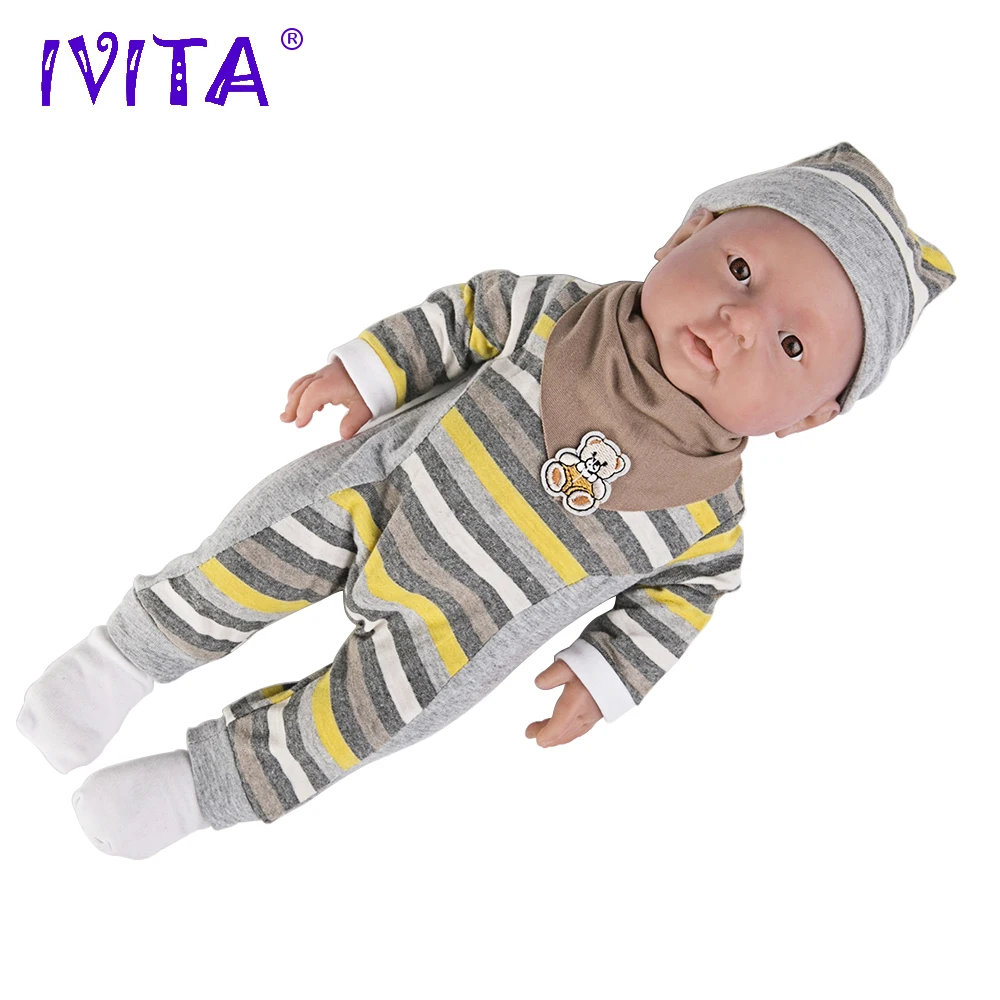 [Доставка от US & CN] оригинальные куклы IVITA 41 см 2 кг с открытыми глазами для