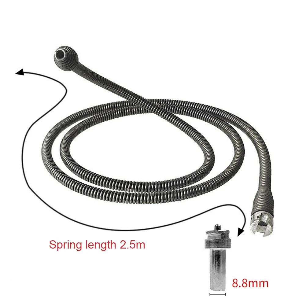 Приспособление для чистки труб с пружинной трубкой | Дом и сад