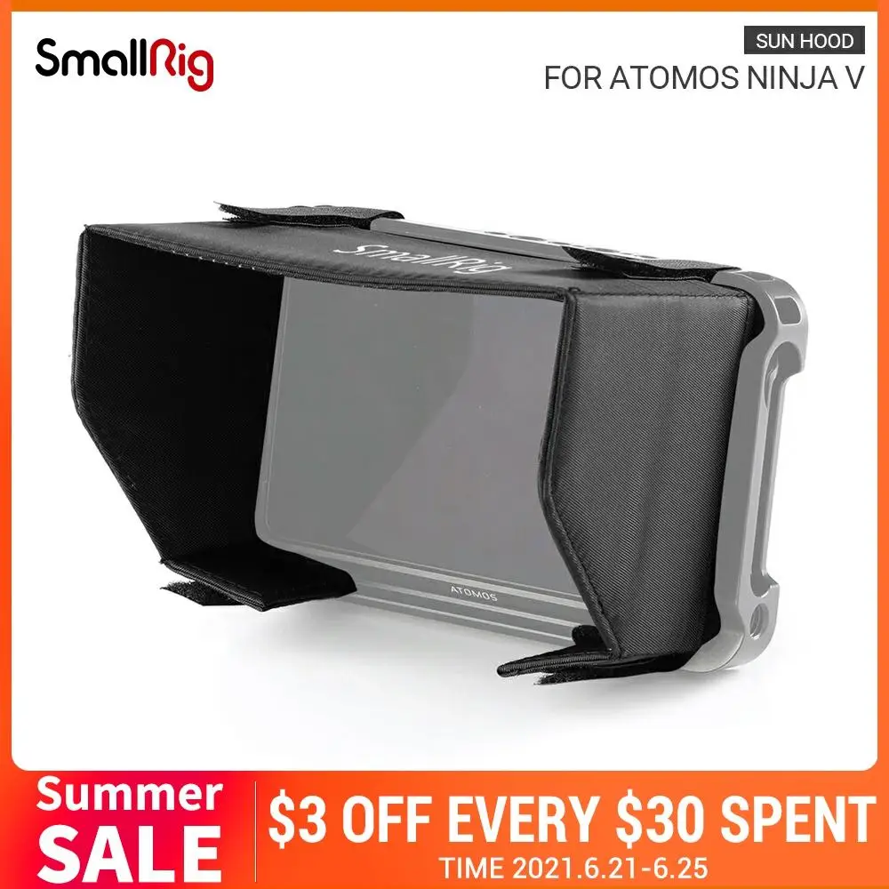 Солнцезащитный козырек SmallRig для ЖК экрана 5 дюймов 4K HDMI 2269|Бленды| |