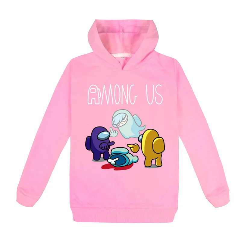 

Among Us Children's Hoodies Impostor Sweatshirts Boy Girl Hoodie Sweatshirt Spring Autumn Harajuku Crewneck Pullovers Streetwear
