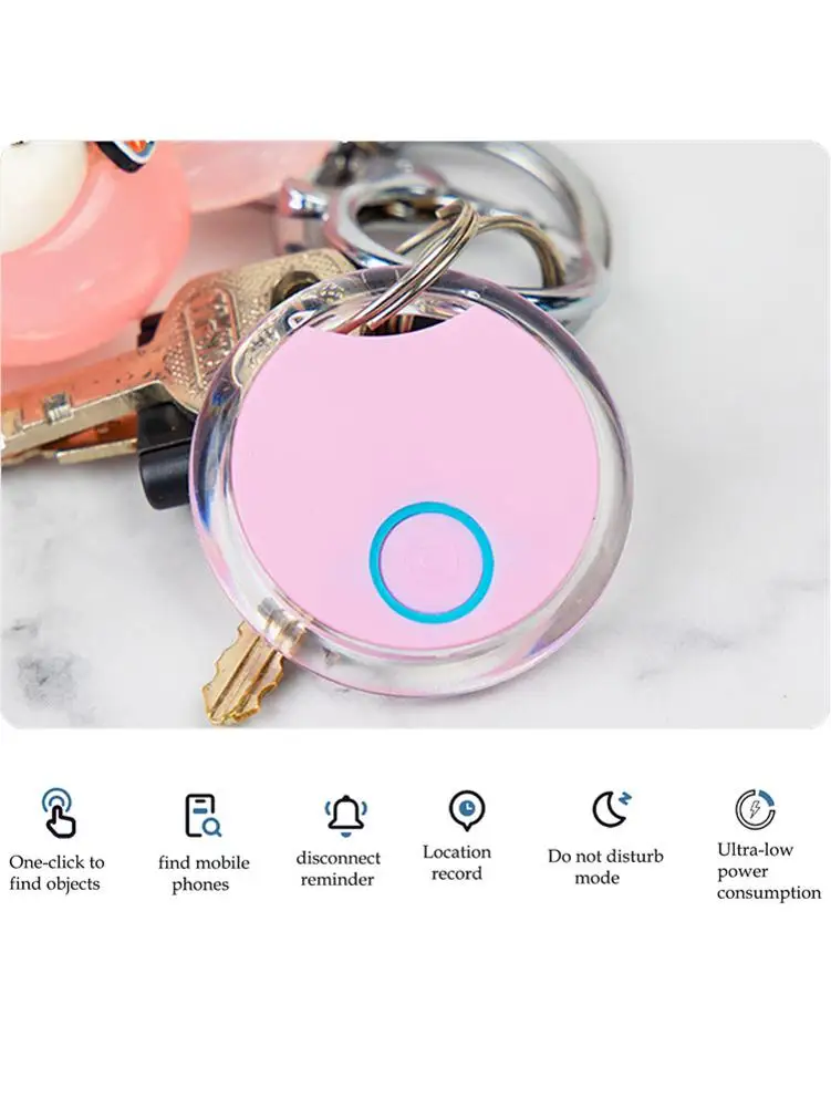 For Bluetooth Anti-Lost Locator Tracking Location Object Finder New Key Wallet Two-way Search Smart Tag GPS Tracker | Электроника