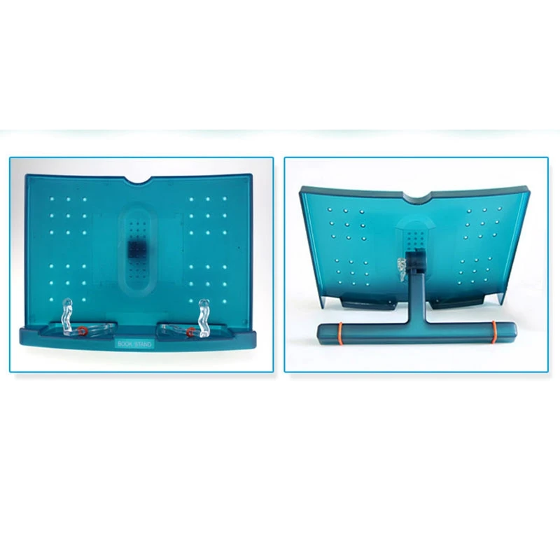 Портативная Пластиковая Складная книжная полка для учебников и |