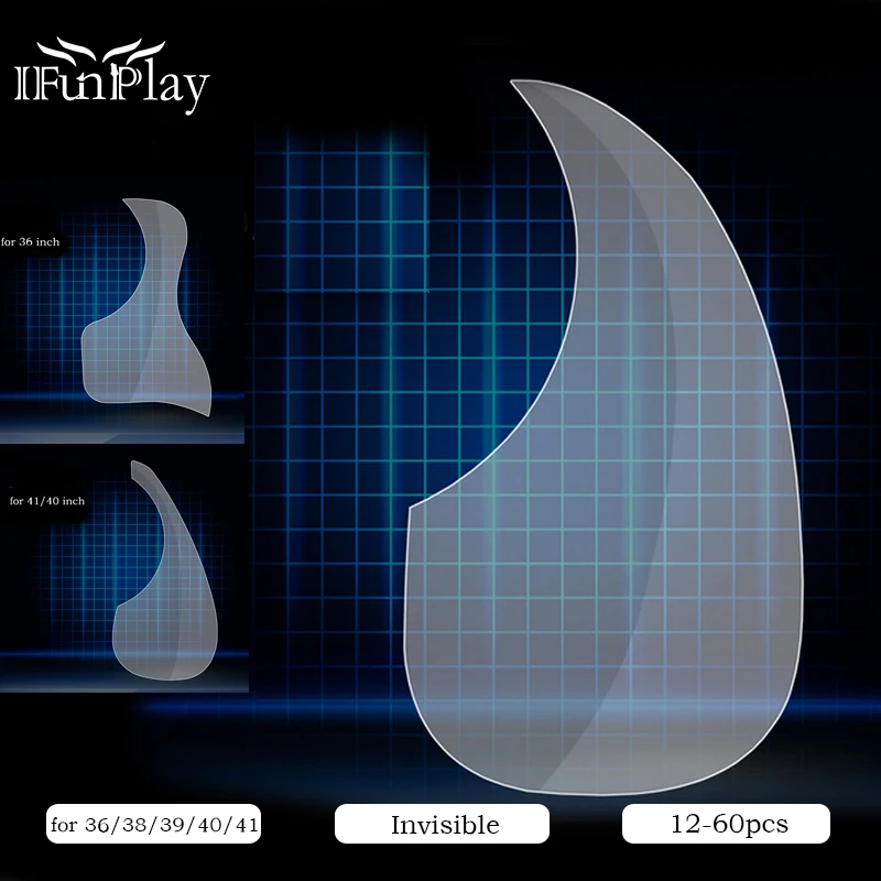 12 шт ультра-тонкий акустическая гитара Палочки гвардии невидимой гитаре