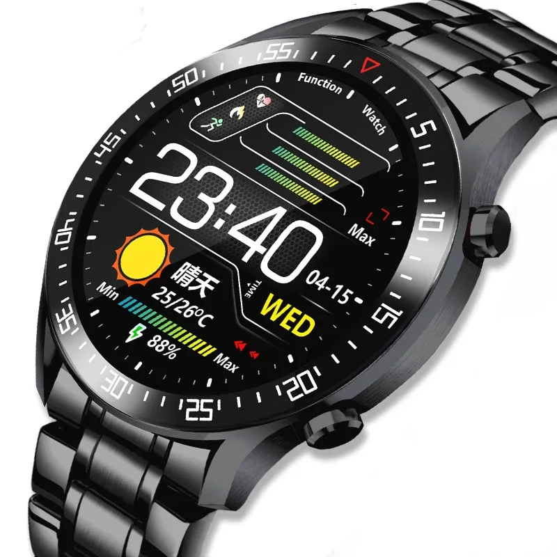 

Smart Watch Full Touch Screen Pedometer Blood Oxygen Heart Rate Waterproof Bluetooth Watch