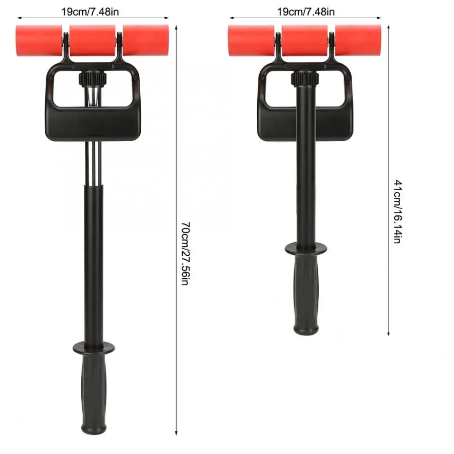 1 шт. раздвижные резиновые роликовые напольные обои ковер плоский инструмент