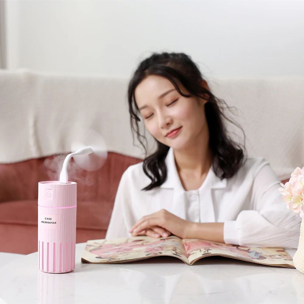 Увлажнитель воздуха usb интерфейс микро вентилятор и генератор тумана 320 мл