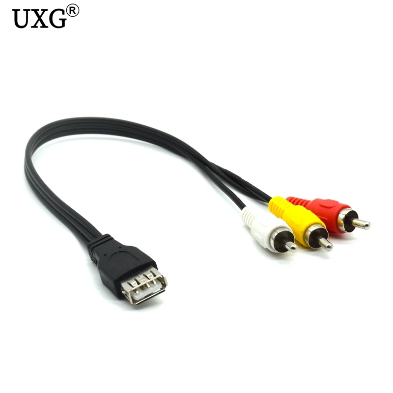

1 . USB 3 RCA AV A/V USB RCA HD TV