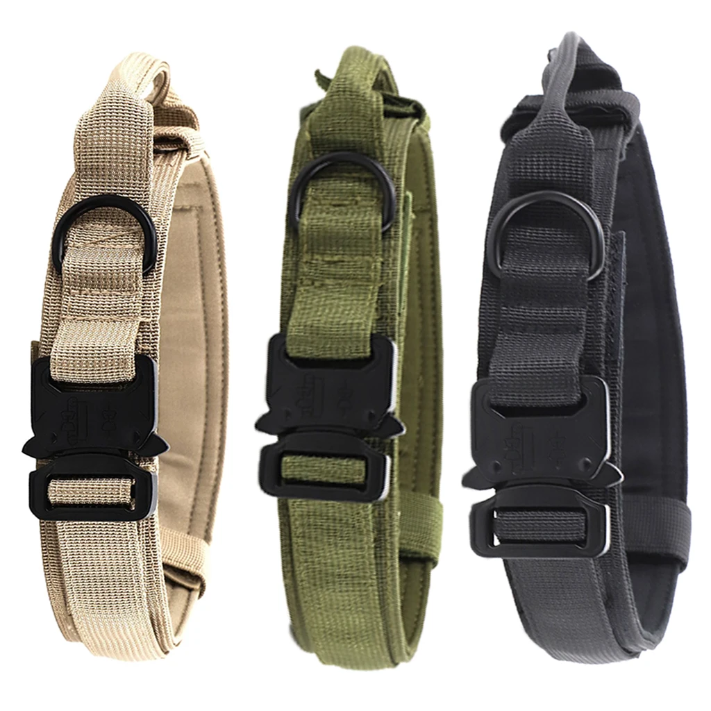 

Nylon Dog Collar with D-Ring for Medium Large Dogs Outdoor Accessories