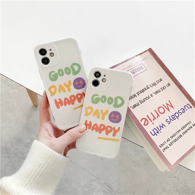 

Simple Letter Case for iPhone Silicone iPhone 11 Pro MAX Case/12 Pro Max/XS MAX/12 funda iphone 12 pro чехол на айфон 11