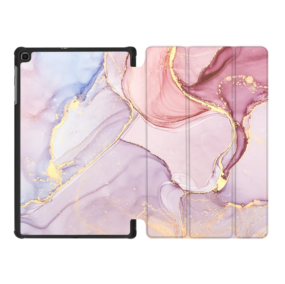 SS08 Чехол MTT для samsung Galaxy Tab A, 10,1 дюймов, SM-T510, T515, с мраморным принтом, тонкий, из искусственной кожи, откидной, откидной, с подставкой, чехол для планшета - Цвет: SS08