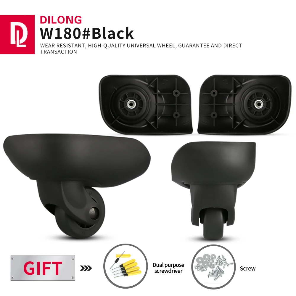 DILONG Frenah ambassadar Luggage trolley luggage one way wheel accessories travel luggage accessories directional wheel repair