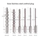6 шт., интимные игрушки для мужчин, из нержавеющей стали