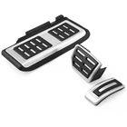 Подставка для ног из нержавеющей стали для Volkswagen VW Golf 7 MK7 GTI for Skoda Octavia A7 Rapid LHD