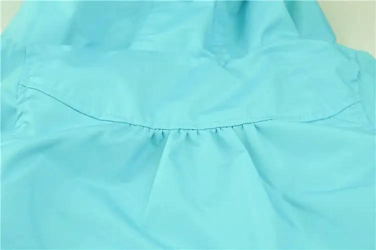 Детский плащ ветровка для маленьких девочек осенняя куртка с капюшоном милый