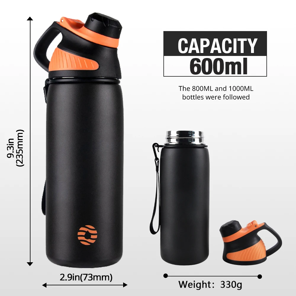 Термос FEIJIAN LKG с двойными стенками термос магнитной крышкой уличная Спортивная