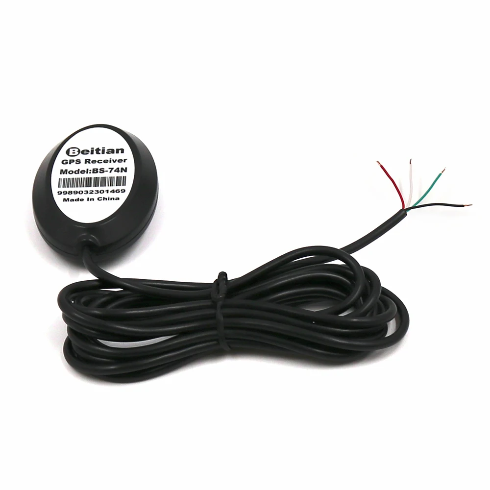 BEITIAN Ubx G7020-KT Новый 4 кабеля DIY магнитное дно водонепроницаемый IP67 1 Гц 5 0 в GPS