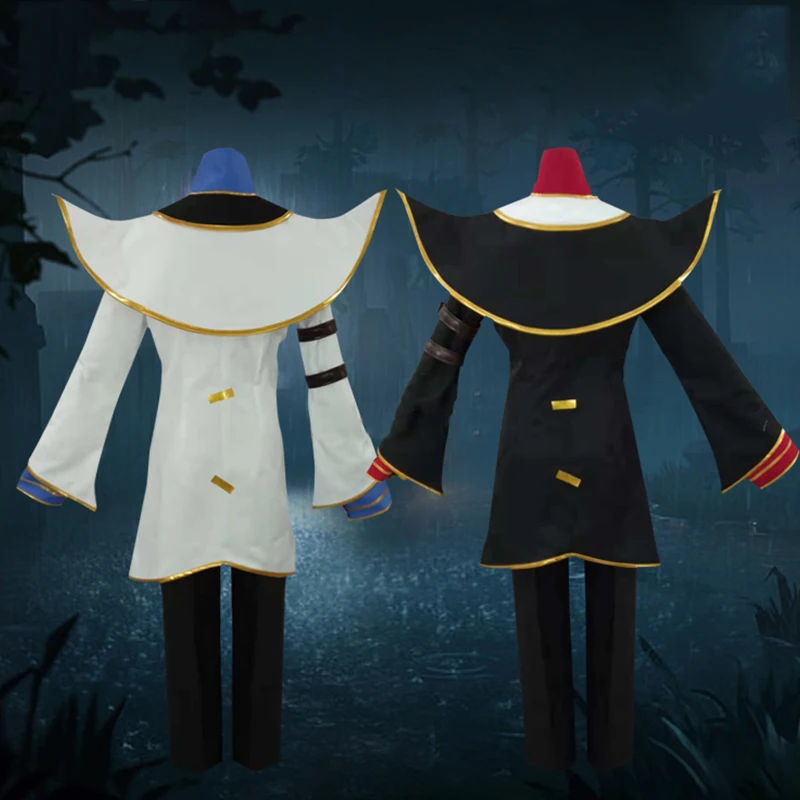 Игра Identity V Косплей костюмы Wu Chang Косплей Костюм душа зонта оригинальные новые кожаные форменные костюмы