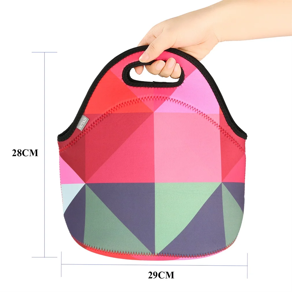 

OUTAD Personalized Fashion Handy Portable Durable Scuba Diving Material Lunch Tote Bag Pack