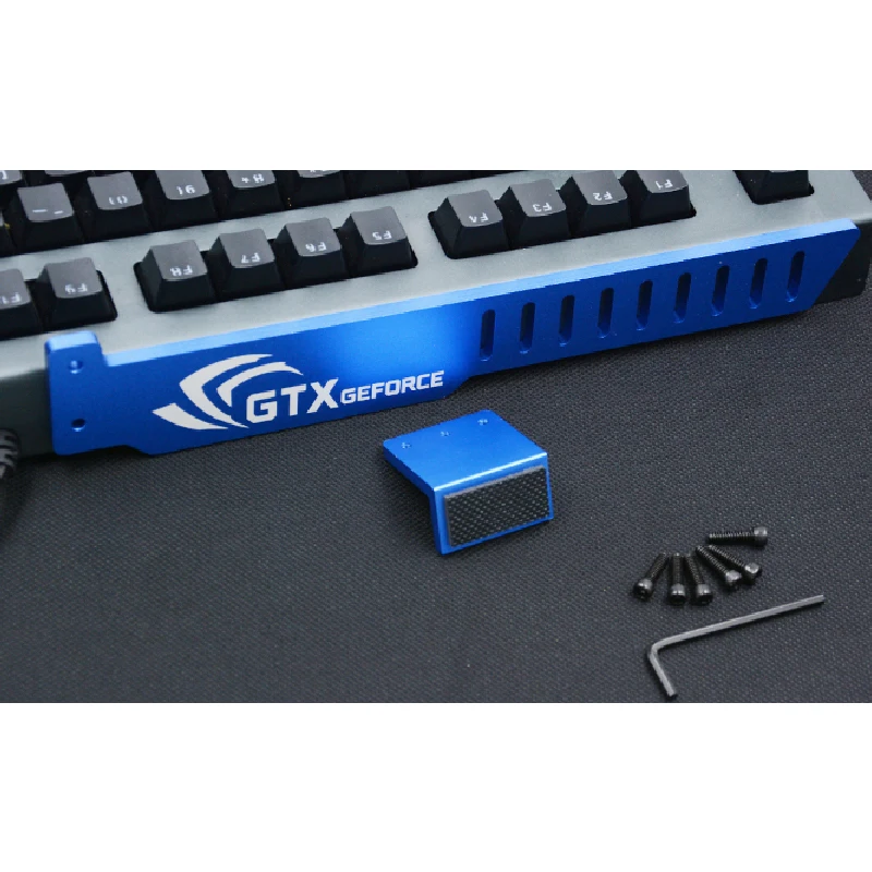 Графический кронштейн алюминиевый чехол для компьютера Видеокарта радиатор с