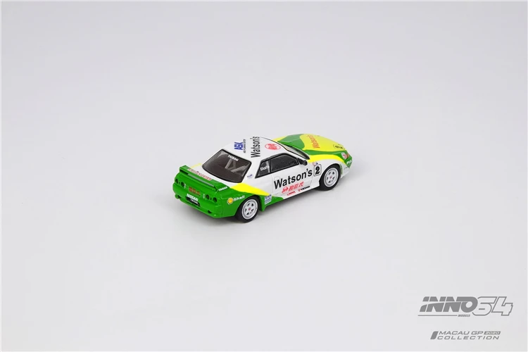Модель автомобиля модели INNO64 1:64 NISSAN SKYLINE GT-R (R32) #2 Ватсон | Игрушки и хобби