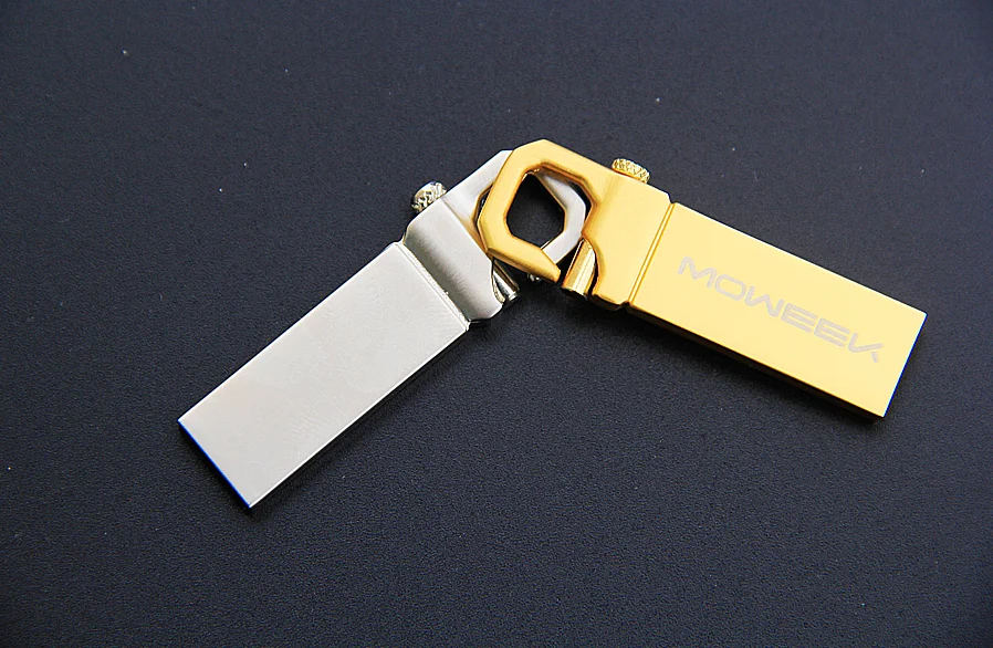 Moweek металлический USB флеш-накопитель объемом 64 ГБ, реальная емкость 32 ГБ, 16 ГБ, 8 ГБ, 4 Гб, флеш-накопитель, быстрая скорость, usb 2,0, флешка, карта памяти, u-диск