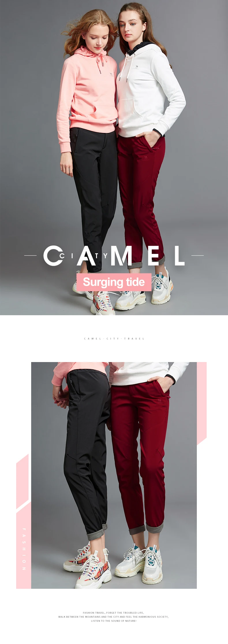 CAMEL походные брюки треккинговые мужские и женские водонепроницаемые зимние уличные большие лыжные брюки