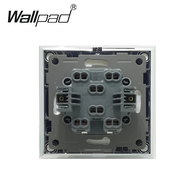 1 местный промежуточный переключатель Wallpad 110 250V белый Комплект люксовых туфель